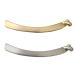 cuhair metal ponytail hair clip for girls and women 1pc 7cm piece gold