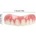 Buy Batlam False Teeth - Comfortable Upper Jaw Veneers for Men & Women | Bright White Dental Replacement for a Confident Smile - Buy Online on GoSupps.com