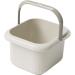 Bassin de bain de pieds portable offrant une exp rience massage pratique et relaxante pour les pieds fatigu s. Bassin pour le bain Seau pour Blanc 21.5 x 25 x 23.5 cm Blanc 1 unit (Lot de 1) - Buy Online on GoSupps.com