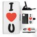 Protective case for Apple iPhone 14 Plus "I love you"