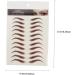 Beavorty 36 Sheets Waterproof Eyebrow Stickers Temporary Brow Tattoos Imitation Eyebrow Cejas Shaping 3d - Buy Online on GoSupps.com