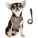 Buy Femax Dog Harness & Linen Set - Soft Mesh Padded Dishes for Puppies & Cats | Reflective Adjustable Breathable | XS Camouflage Brown - Ideal for Walking Running Training - Buy Online on GoSupps.com