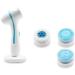 USB Rechargeable Multi-Function Facial Cleansing Brush - Silicone Face Brush with Sonic Technology - Buy Online on GoSupps.com