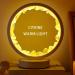 Citrine Crystal Night Light: Enhance Your Home Decor and Well-Being with Reiki-Infused Gemstone Lamp for Bedroom Christmas Birthday and Valentine's Day Gift