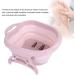 Ruiqas Foldable Lightweight Foot Bucket - Space Saving Foot Bath for Camping Travel Hiking & Fishing - Ideal Portable Solution - Buy Online on GoSupps.com