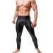 YUFEIDA Men's Faux Leather Tight Pants PVC Leggings Long Trousers - Black XX-Large - Buy Online on GoSupps.com