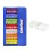 Com -Four drug doser 7 days - medication box (in the morning lunch in the evening) - Pill can - tablet box - weekly dose + pillic box with 3 compartments (01 pieces - dark blue with accessories)