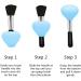 ZJchao Silicone Makeup Brush Covers - Travel & Home Organizer Protect Your Brushes with Soft Silicone Material - Buy Online on GoSupps.com