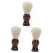 Fomiyes 3st Bart cleaning brush Kalebasse supporters Halloween key band Green wigs for women soft beard brush PIN display banners Small hanging basket model bamboo man