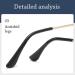 Buy GoFIDIN Blue-Light Blocking Glasses for Men & Women - Oversized Optical Frame Ultra-Lightweight Eye Protection for Office & Computer Use - Buy Online on GoSupps.com