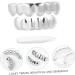 Shop 3 Sets Electroplated Golden Mouth Braces - Hip Hop Style & International Shipping - Buy Online on GoSupps.com