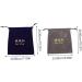 Baluue 2pcs Storage Bag Drawstring Pouch Blow Dryer for Curly Hair Make up Travel Bag Mini Flocking Cloth - Buy Online on GoSupps.com