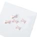 5Pcs Metal Nail Art Studs 3D Nail Art Metal Nail Art Jewelry Decorations Pearls Bows Nail Decoration Accessories Nail Rivets Gems