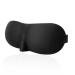 Sleep Masks for Women Men Blackout Blindfold Eye Cover for Travel 3D Eye Mask for Deep Sleep Sleep Mask for Side Sleeper Eye Mask with Adjustable Strap for Sleeping Soft Breathable Eye Cover Black