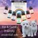 Pet-Friendly 7 Essential Aromatherapy Oils Gift Set for Whole Family - Vanilla, Ginger, Copaiba, Cedarwood, Myrrh, Frankincense, Niaouli - 60% Pure Oils, 40% pet-Compatible Carrier Oils - Buy Online on GoSupps.com