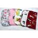 Printed Flannel Little Wipes - 1 Ply, 8x8 Inches, Set of 5 - The Cats Meow - Buy Online on GoSupps.com