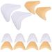 High Wedges for Women 6 Pairs Ballet Dance Toe Pads Soft Silicone Gel Toe Covers High Heels Toe Caps for Women Girl Pointe Shoes Silicone Toe Sleeve