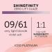 Buy Wella Professionals Shinefinity 09/61 Cool Iced Platinum & Glaze Activator Brush Bowl 2% - 60ml + 1000ml Pack | International Shipping Available - Buy Online on GoSupps.com