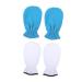 FOMIYES 2 Pairs Essential Oil Gloves Paraffin Bath Liners Wax Bath Liners Paraffin Bath Mittens Paraffin Wax Warmer Paraffin Wax Liners Wax Bath Mittens Hand Heater Flannel