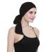 FocusCare Bamboo Headwraps for Women - Soft Black Chemo Patients Headwear - Buy Online on GoSupps.com