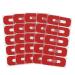 U Shaped Nail Protection Bands - Red Nail Polish Covers Stickers (50pcs) | International Shipping - Buy Online on GoSupps.com