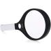 Racket Type Large LED Magnifier 4X 10X Reading Magnifier Handheld Large Size Glass with 4 LED Lights 1 UV Forged detecto Made in China - Buy Online on GoSupps.com