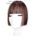 Bangs Hair Clip Synthetic Princess Cut Bangs Wig Female Bangs Hair Fake Bangs Natural Forehead Wig Piece Bangs Clip in Hair(Color:Dark brown) - Buy Online on GoSupps.com