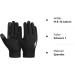 Children's Winter Bicycle Gloves - Warm Touchscreen Waterproof Windproof for Kids (Ages 4-12) - Anti-Slip Outdoor Sports Gloves for Girls - Black - Buy Online on GoSupps.com