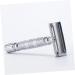 Beaupretty Manual Butterfly Open Safety Razor - Double-Edged Facial & Beard Razor for Men - Premium Metal Shaving Tool - Buy Online on GoSupps.com