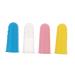 Minkissy 4 piece of toothbrush made of silicone toothbrushes for children toothbrush finger brush for the oral care rubber finger toys children's toddler toddler toothbrush clean 1 piece (1 Pack)