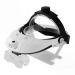 1.0X1.5X2.0X2.5X3.5X Portable Head-Mounted Magnifying Glass with LED Light for Watch Maintenance Reading Surgical Magnifying Glass and Interchangeable Lens White Made in China