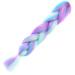 LDMY 24 Jumbo Braids Hair Extensions - Multi-Color Kanekalon Synthetic Hair for Women - 6PCs Pack in Pink Purple Blue Green - 100g/PC - Buy Online on GoSupps.com
