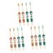 Housoutil 12 pcs children's toothbrush toothbrushes for children manual toothbrush children travel toothbrush oral toothbrush children toothbrush travel toothbrush rubber protection accessories toddler pp