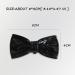 2 Pieces Patent Leather Bow Shoe Clips - Removable High Heels Accessories | Fashion Shoe Buckle Decoration - Black - Buy Online on GoSupps.com
