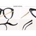 Women's Blue Light Blocking Cat Eye Glasses - LJCZKA Anti Eye Strain Computer Eyeglasses with Clear Frame in Red - Buy Online on GoSupps.com