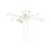 SHEGIRL Bridal Wedding Hairpin Set - Delicate Pearl Rhinestone Headpiece for Women (2PCS, Silver) - Buy Online on GoSupps.com
