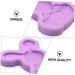 Alipis 2pcs Easter Stencils Silicone Molds Animal Cake Bunny Molds Non- Baking Mold 3D Hand Model Candle - Buy Online on GoSupps.com