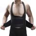 CLZYR Adjustable Back Brace for Lower Back Support - Medium Black - Buy Online on GoSupps.com