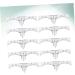 Ipetboom 20 Pcs Disposable Eyebrow Ruler Sticker Scale Ruler Microblading Eyebrow Ruler Tool Make up - Buy Online on GoSupps.com
