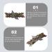 Holibanna Dragonfly Hair Clip - Vintage Decorative Hair Barrette for Women - Buy Online on GoSupps.com