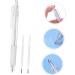 BEBEMOKO 1 Set Auxiliary Eyebrow Pencil Eyebrow Position Pen Eyebrow Contouring Pen Marking Pen White Plastic - Buy Online on GoSupps.com
