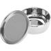 Universal Stainless Steel Shaving Soap Bowl with Lid | Perfect for All Shaving Soaps | Durable Men's Grooming Essential - Buy Online on GoSupps.com