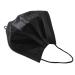 Black Disposable Face Masks - Pack of 100 Breathable 3-Layer Masks for Adults - Buy Online on GoSupps.com