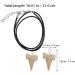 Toddmomy Wire Wrapped Fossilized Shark Teeth Necklace Shark Tooth Pendant Decoration Shark Teeth Charms Tooth Ornament - Buy Online on GoSupps.com