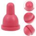 Lamb Nursing Bottle Nipples - Rubber Replacement Nipples for Goat, Sheep, Calf - Livestock Supplies in Red - Buy Online on GoSupps.com