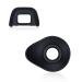 JJC 2 Types Eyecup Eyepiece Viewfinder for Nikon D780 D750 D610 D3500 D3400 D3300 D5600 D5500 D7500 D7200, 360 Rotatable Oval Design + Original Eyeshade Replaces Nikon DK-21/DK-23 Eye Cup