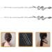 Hair Sword 2 Pieces Hair Eating Sticks Hair Stick Chinese Hemfu Headwear Hair Pin Hair Stick Hanfu Chignon Hair Styling Accessories Silver Hair Sticks Silver - Buy Online on GoSupps.com