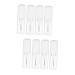 Didiseaon 8 Pcs Eyelash Raincoat Mascara Eyebrow Glue Styling Gel Brow Clear Gel Brow Liquid Brows Gel Plastic 1 g (Pack of 1) As Shownx2pcs
