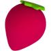Fellflying Fruit Shaped Cosmetics Sponge | Cute Fruit Shape Soft Beauty Sponge - Makeup Blender Cosmetics Sponge for Women Girlfriend Mother Wife Strawberry - Buy Online on GoSupps.com
