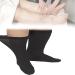 Extra Width Socks for Lymphedema & Diabetic Bariatric Sock Stretches up to 30 for Swollen Feet(3 Pairs)